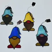 One unique gnome stained glass: MADE TO ORDER
