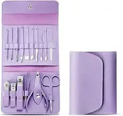 CARTSHOPPER Manicure Set Nail Clipper Kit - 16 Pieces Stainless Steel Manicure Kit - Nail Care Tools for Hand & Feet - Nail Clippers Pedicure Professional Grooming Kits for Facial Care, Hand Care,