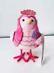 NEW! 2025 Target Spritz Valentine’s Day Pink Bird TOOTS w Headband Flamingo