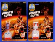 GO-BOTS POWER SUITS P1 & P4 TONKA 1985 MOC LOT OF 2