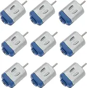 [eMagTech] 10PCS DC 3V 16500 RPM Mini Electric Motor High Speed DC Motor for DIY Fan Toys Robot Scientific Electric Car Ships Science Experiments