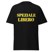 T-shirt Ultras SPEZIALE LIBERO Maglietta Ultras Liberi nera