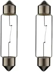 2 x SV8.5 5 W 11 x 44 12 V Light Bulb Car Motorcycle Moped Scooter Tractor Truck Van