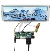 14.9inch 1280x390 LTA149B780F LCD Display with M.NT68676 HD VGA DVI BOARD