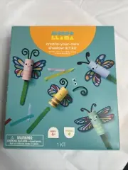 Mondo Llama Create Your Own Shadow Art Kit Butterfly Snail New
