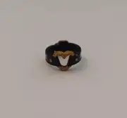 Lol Surprise OMG Doll Missy Meow Black Gold Heart Choker Necklace