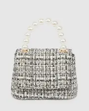 Multi Colour Ashy Top Handle Bag