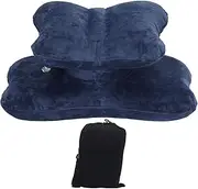 Grcfumo Desk Napping Pillow, Inflatable Travel Pillow, Support Sleeper Pillows for Sleeping, Airplanes, Car, Office