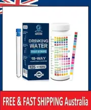 18-in-1 Drinking Water Test Kit – 125 Strips for Lead, pH, Hardness, Chlorine