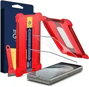 Caseology by SPIGEN Snap Fit Front Screen Protector Designed for Samsung Galaxy Z Fold 6 Screen Protector, Easy Installation Kit 9H Tempered Glass Cover [2-Pack] - Transparency