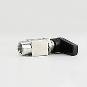 1/8" 1/4" 3/8" 1/2" BSP NPT Female Shut Off Ball Valve 90 Degree Elbow 304 Stainless Water Gas Fuel Oil Propane Panel(3/8",BSPP)