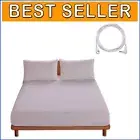 King Size Grounding Sheet with 15ft Cord - Organic Cotton + Silver Fiber