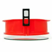Silicone Springform Non-Stick Coated Cake Baking Mold Silicone Mold & Glass Base