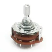 Electronic Machine 2P5T 2Pole 5 Position 2 Deck 14 Pin Rotary Switch