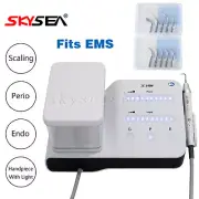 Dental Piezo Ultrasonic Scaler & LED Handpiece 10 Tips for Cavitron Woodpecker