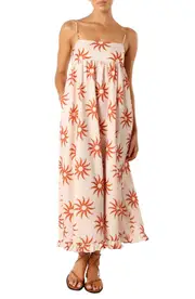 Petal & Pup Antu Maxi Dress in Soleil at Nordstrom, Size Small