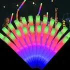 LifBetter 42 Pcs Glow Sticks Bulk- LED Foam Sticks in The Dark with 3 Modes F...