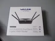 Wi-Fi 6 AX3000 Dual Band Mesh Router 802.11ax Wireless Gigabit Router MU-MIMO