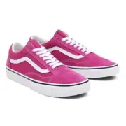 VANS OLD SKOOL LOW SKATE UNISEX MEN SIZE 6 = WOMEN SIZE 7.5 SHOES PINK/WHITE NEW