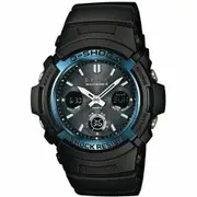 Casio Awg-m100a-1aer Unisex Solar Watch Black 52mm