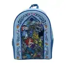 Loungefly Disney Little Mermaid Stained Glass Mini Backpack Princess Ariel Gifts