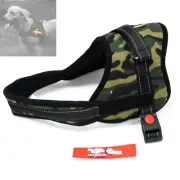 No Pull Adjustable Dog Pet Soft Vest Harness Collar Quality Nylon MEDIUM CAMO