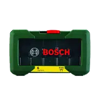 在飛比找蝦皮商城優惠-BOSCH博世 6mm 修邊刀套裝 6件式 木工 修邊刀 溝