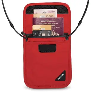 【Pacsafe】Coversafe X75 隱藏式頸掛護照包 RFID防盜貼身錢包 防搶防偷側背包_10148103