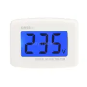 2pcs New Blue LCD Digital Voltmeter AC 80-300V Voltage Test US Plug 110V 220V