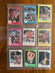 1985-86 Star Basketball Complete Bagged Set w Michael Jordan + Patrick Ewing RC