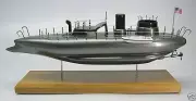 USS Keokuk US Navy Ironclad Steam Warship Submarine Wood Model Small New