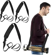 iplusmile 3Pcs Durable Beach Chair Straps with Easy to Use Buckles Lightweight Shoulder Carrying Straps for Camping Yoga Mats Folding Bikes and Backpacks