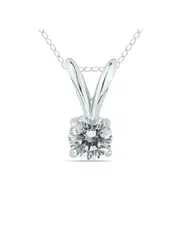 14K 0.14 ct. tw. Diamond Necklace