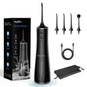 Water Dental Flosser Teeth Pick Portable Cordless Oral Irrigator 300ml Water ...