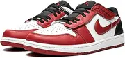 [Nike] Jordan Mens Jordan 1 Low FlyEase DM1206 163 - Size 8 White/Black/Gym Red
