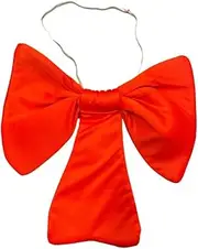 [The Costumery] Kids’ Oversized Red Costume Bow Tie – Fun Fancy Dress Accessory for Parties, Plays & Dress-Up