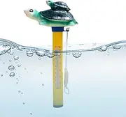 Pool Thermograph Floating, Swim Temperature Gauge, Floating Water Thermometer, Precision Sensor, Easy Read Display, Waterproof Design, Accurate Tracking, Perfect for Pools, Hot Tubs, Aquariums