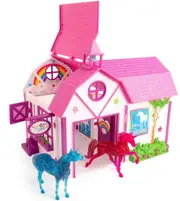 Breyer Horses Unicorn Magic Sparkle Playset 1:32 Stablemates Scale 59220