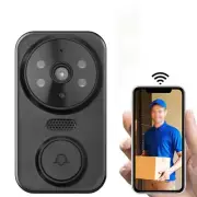 For WiFi Smart Wireless Remote Video Doorbell for Two Way Audio Voice Intercom