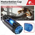 Masturbation Cup Male Masturbator Pocket Stroker Penis Rapid Thrusting Sex Toy