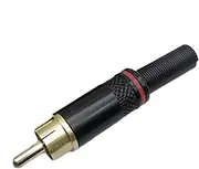 Speaker Cable Connectors,Audio Connector Plug - Audio Connector Adapter, Male Plug for Speaker Wire, Audio/Video Receiver and Sound Systems