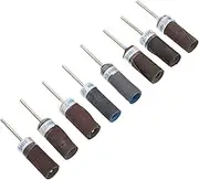 TEHAUX 1set Sandpaper Sticks Polishing and Grinding Tool for Electric Grinders Includes Sanding Rolls and Wheels Versatile Accessories for Projects and Repairs