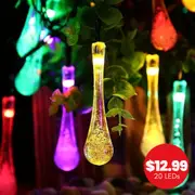 Solar String Lights - Bubble Water Drops