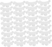 Generic 50 Pairs Soft Non Woven Eyelash Extension Isolation Pads Comfortable Under Eye Patches for Lash Grafting Prolonged Use Beauty Tools for Women