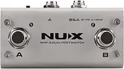 NUX NMP-2 Dual Foot Switch Controller for Guitar Effects & Amplifiers, 9Vdc, 200g