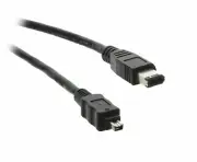 2M FireWire 6 Pin to 4 Pin Cable IEEE 1394 6P-4P Male-Male 6M/4M