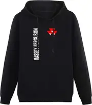 Massey Ferguson Tractor Agriculture Hoodies Long Sleeve Pullover Loose Hoody Men Sweatershirt High quality smooth lines 3XL