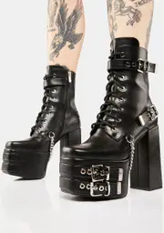 [SIMMI] Frida Platform Boots