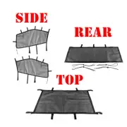 WEISEN For Polaris RZR PRO XP 2 Seat Side & Rear & Top Window Nets 2020-2024