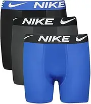 [Nike] Boy's Dri-Fit™ Boxers 3-Pack (Big Kids) Game Royal LG (14-16 Big Kid)